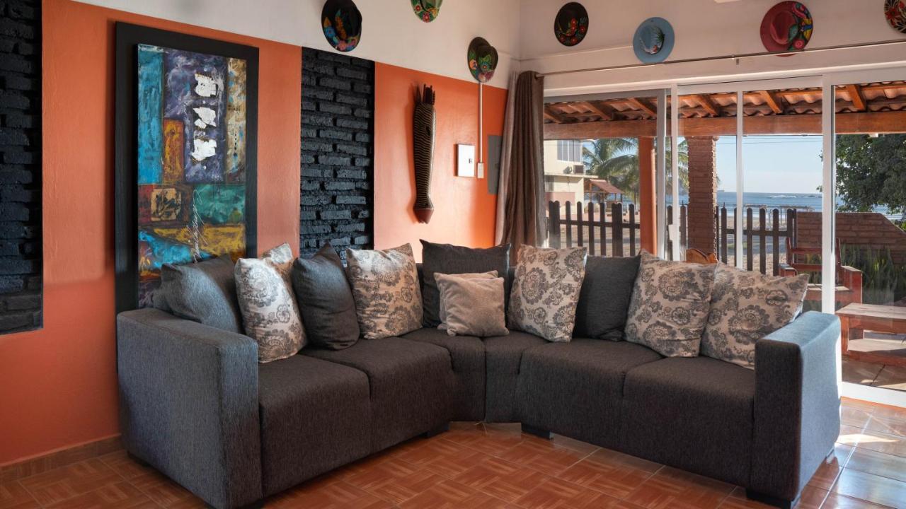 Casa Belen - Beautiful Beach View Home On Stone Island Isla La Piedra Eksteriør bilde